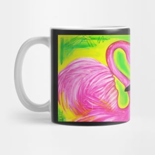 Electric Flamingo Mug